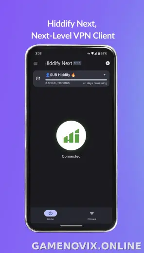 Hiddify скриншот 1